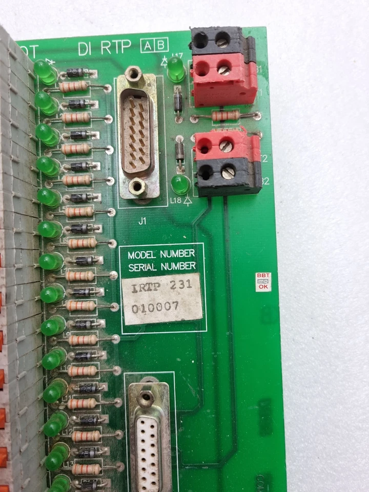 Honeywell IRTP 231 DPCB21000003 Rev B Printed Circuit Board IRTP231 Free Ship